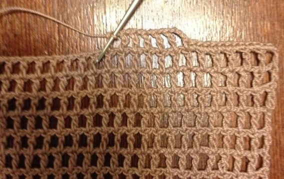 филейное вязание