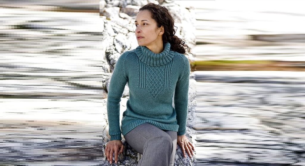 Пуловер Aquamarina от Norah Gaughan